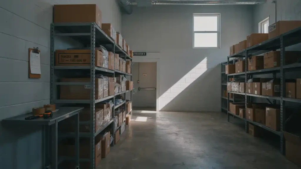 retail store the backroom
